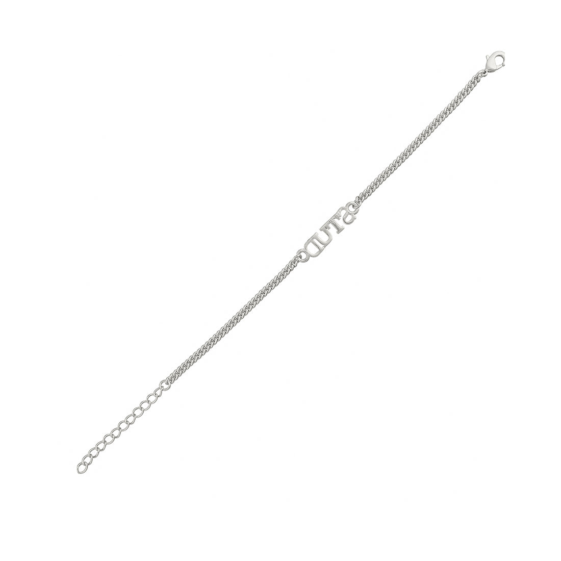 trueBrowns Stylish Silver Plated Bracelet Style STUD rakhi