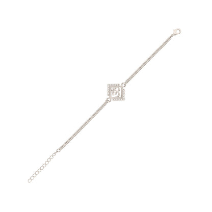trueBrowns Auspicious OM Silver Plated Bracelet Rakhi