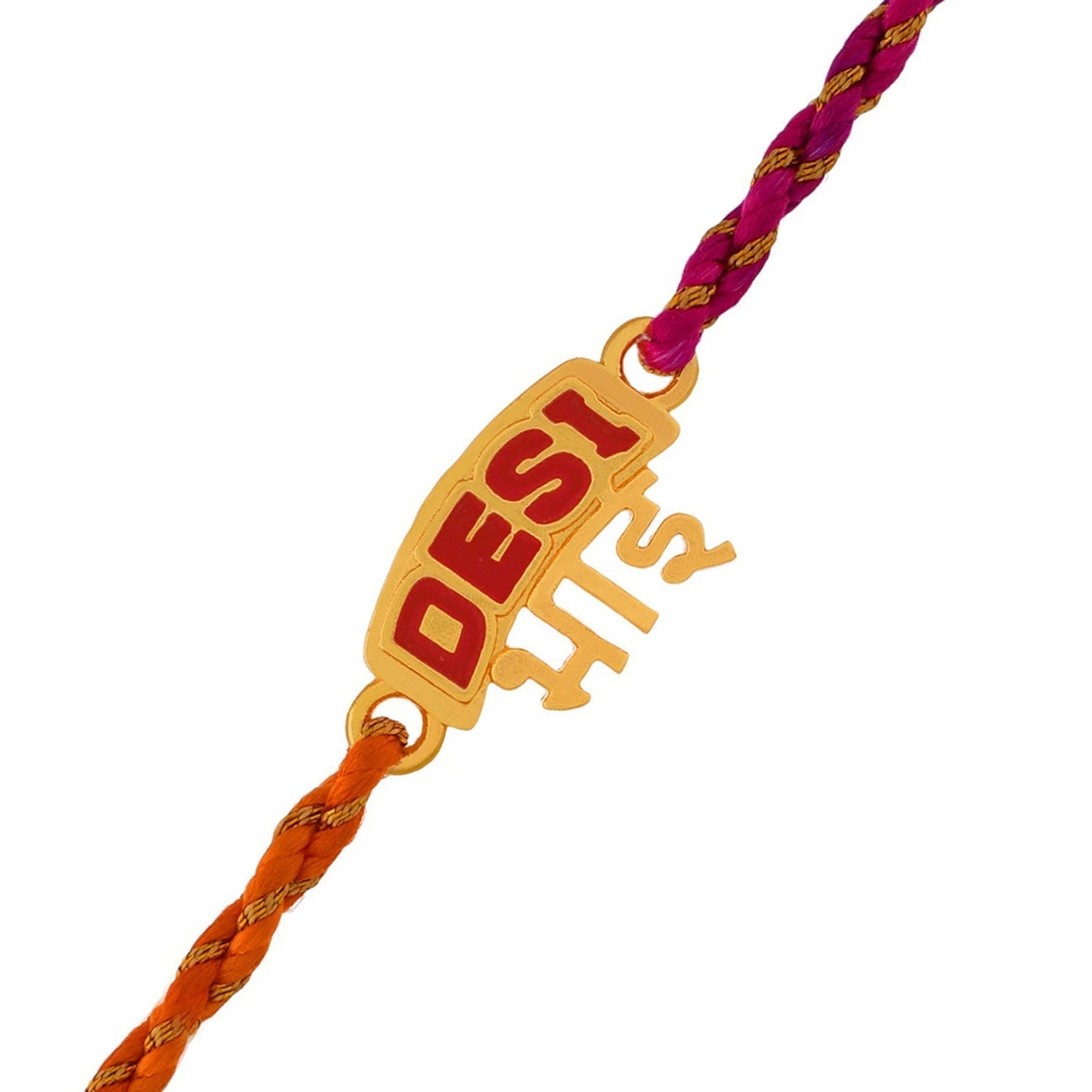 trueBrowns X Voylla Desi Bhai Multi Color Thread Rakhi For Brother