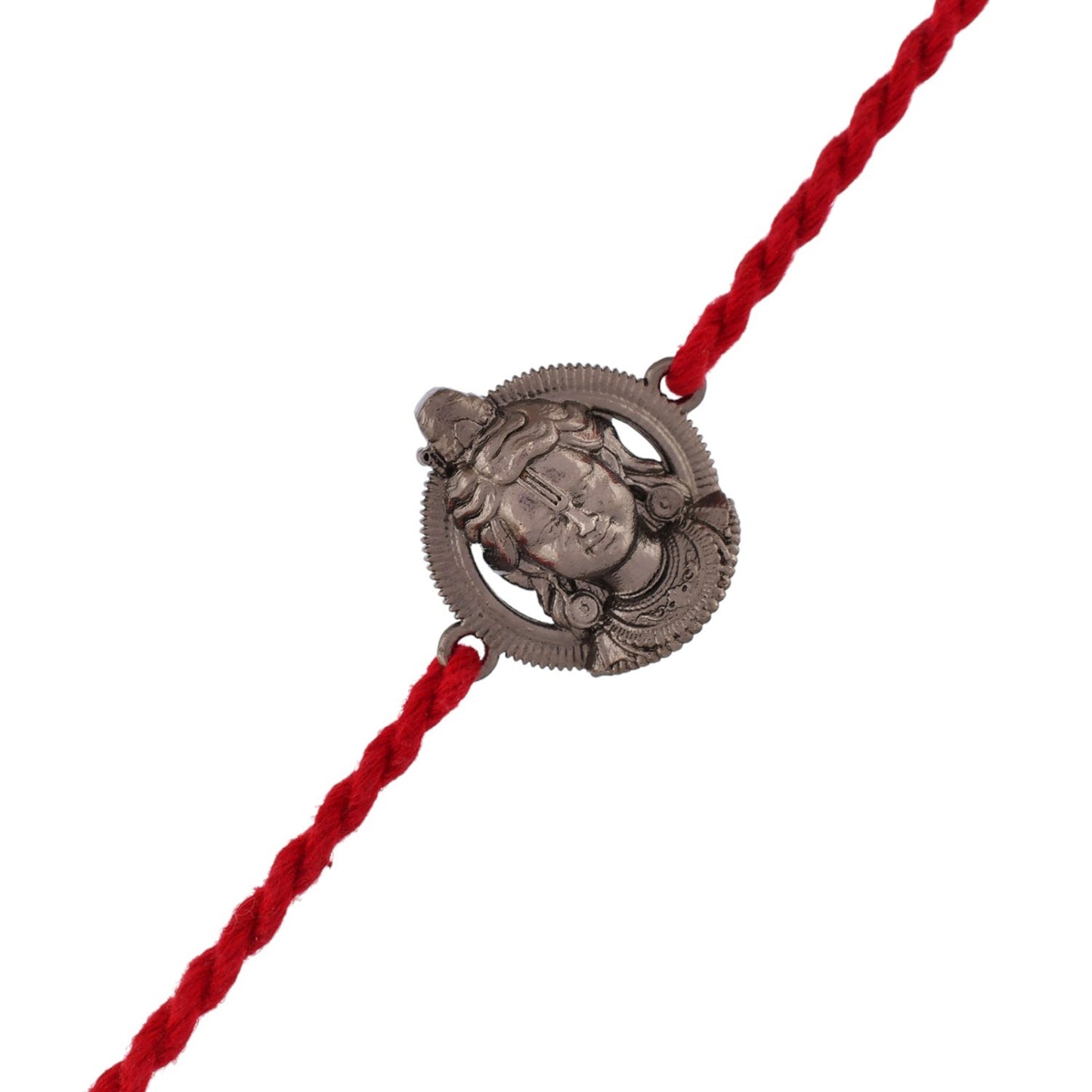 trueBrowns X Voylla Ram Lalla Black Rhodium Rakhi For Brother