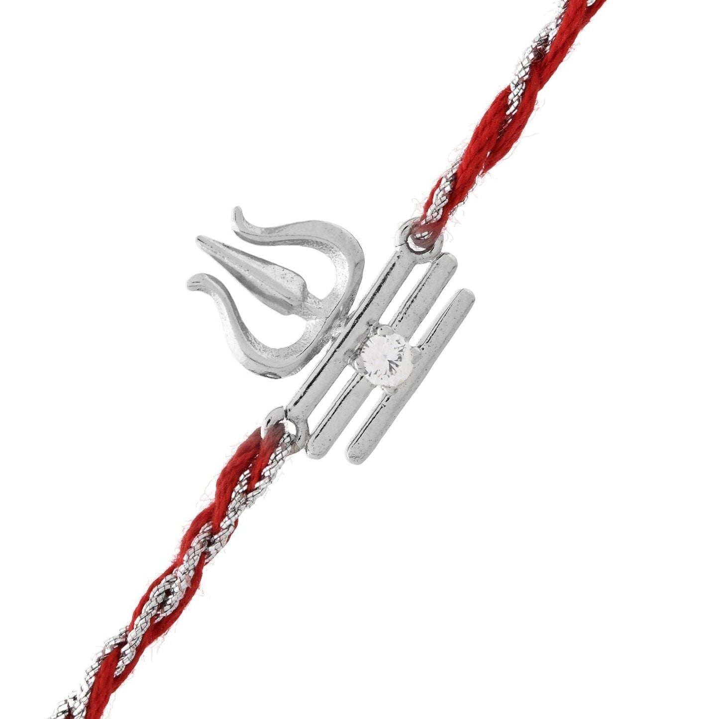 trueBrowns X Voylla Sterling Silver Trishul Rakhi