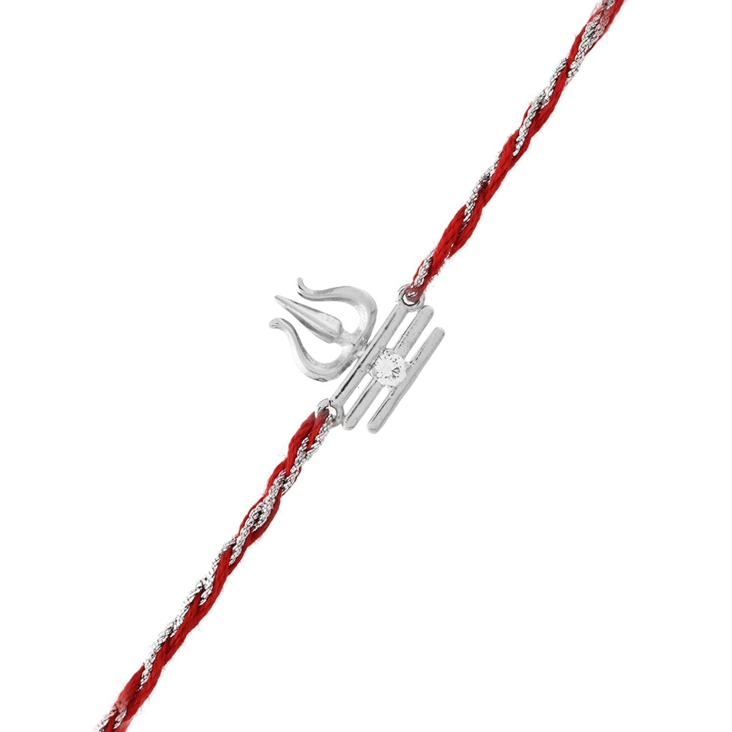 trueBrowns X Voylla Sterling Silver Trishul Rakhi