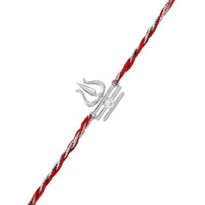 trueBrowns X Voylla Sterling Silver Trishul Rakhi