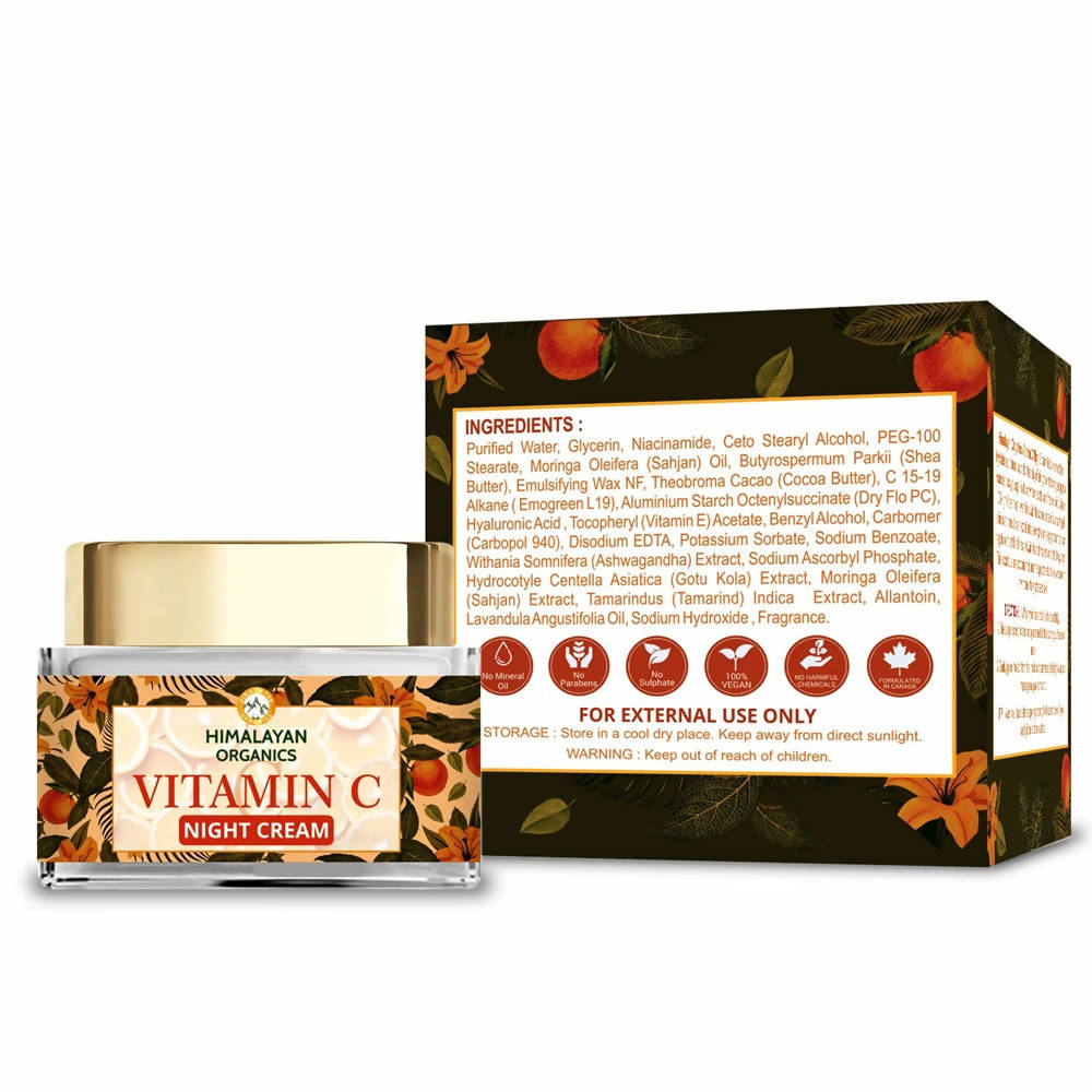 Himalayan Organics Vitamin C Night Cream - 50 ml
