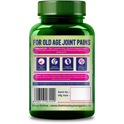 Himalayan Organics Plant Based Joint Support Vegetarian Capsules