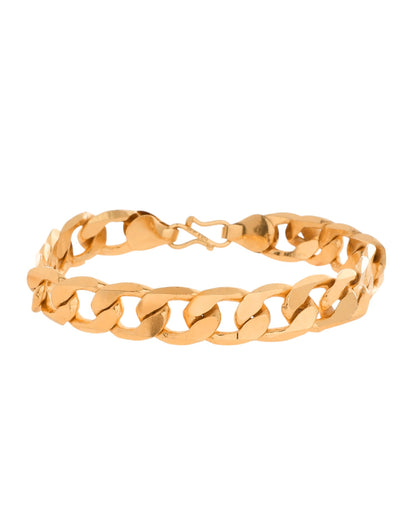 VOJ Gold Toned Elegent Men's Bracelet
