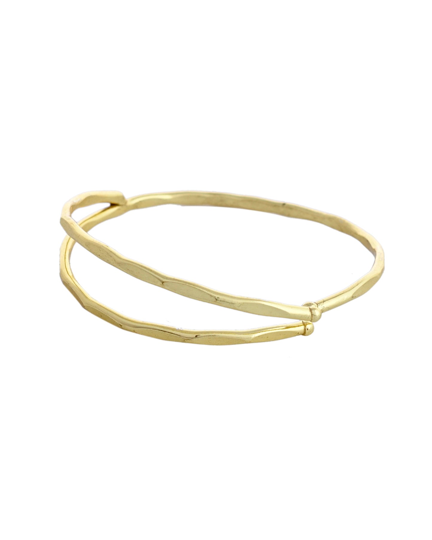 VOJ Gold-Polished Elegent Stylish Kada Bracelet
