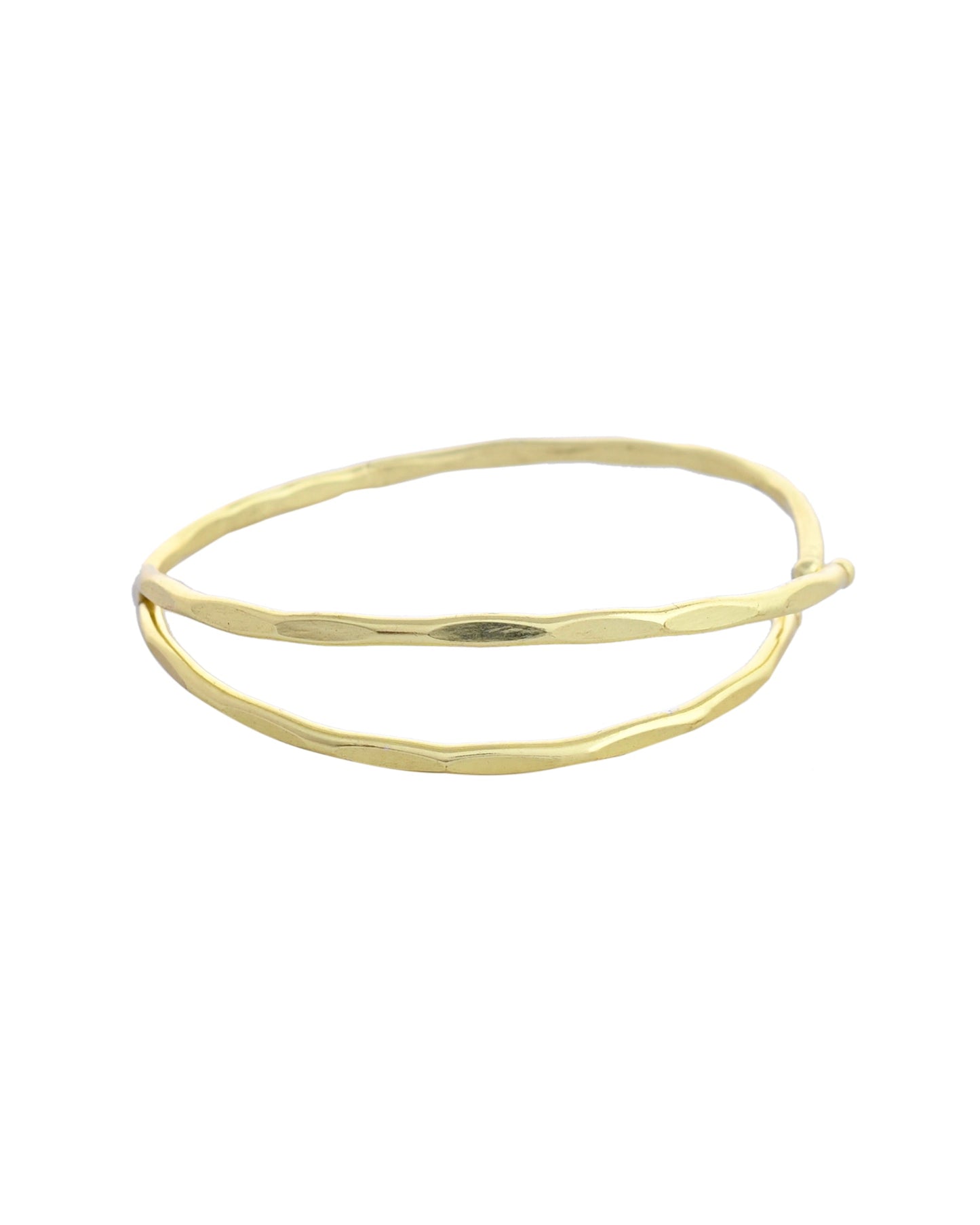 VOJ Gold-Polished Elegent Stylish Kada Bracelet