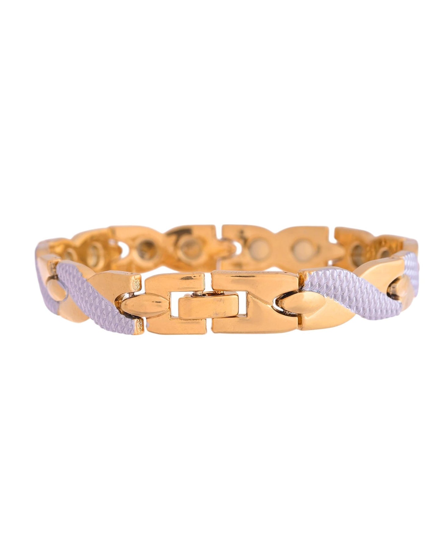 VOJ Double Ton Titanium Energy Health Bracelets For Men
