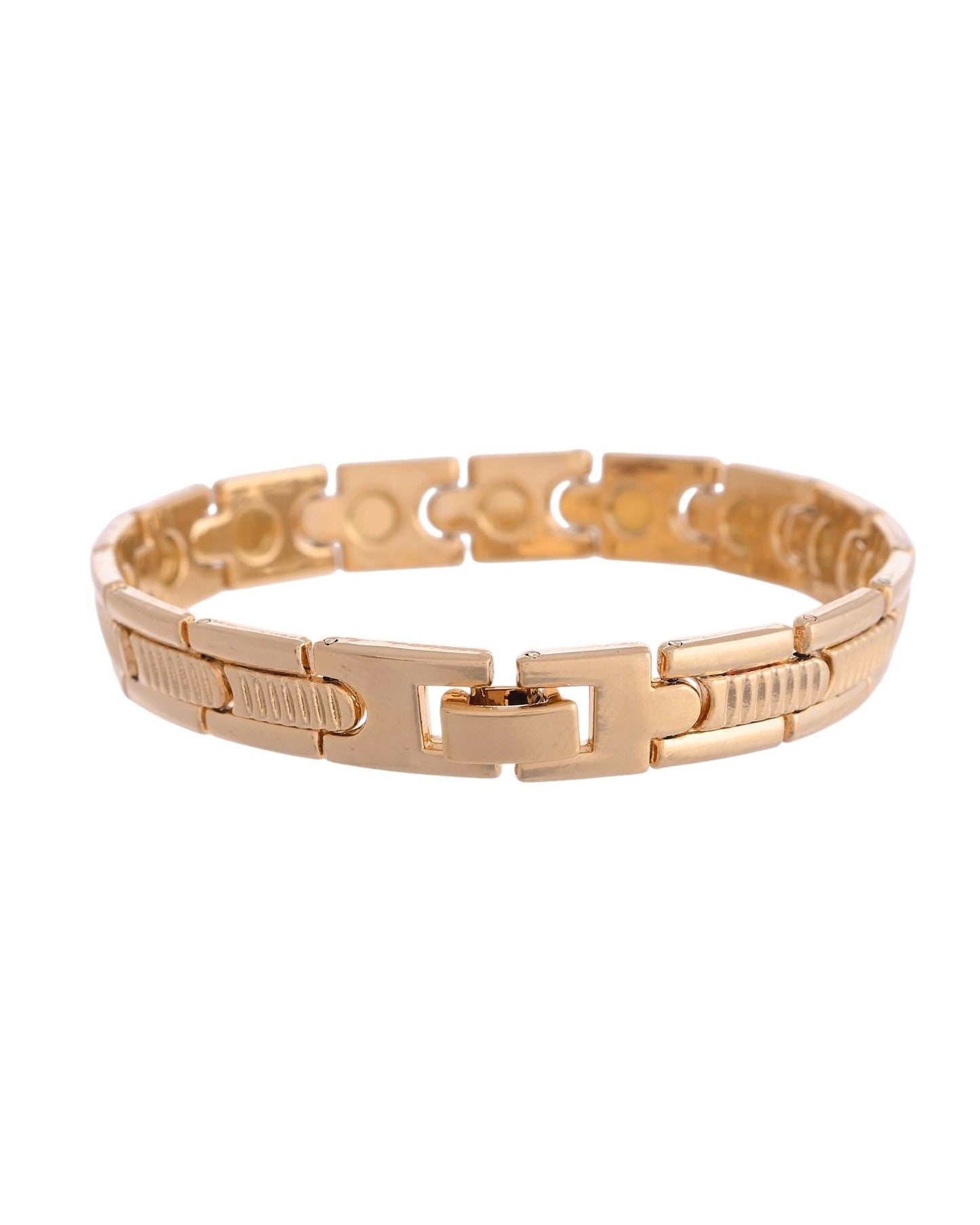 VOJ Stainless Steel Adjustable Titanium Magnetic Bracelets For Men