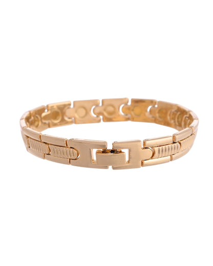 VOJ Stainless Steel Adjustable Titanium Magnetic Bracelets For Men