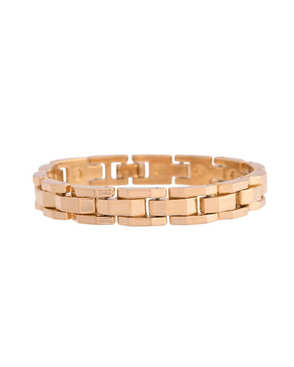 VOJ Golden Link Tungsten Magnetic Bracelet for Men