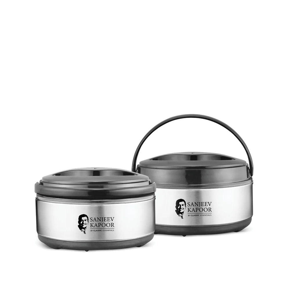 Sanjeev Kapoor by Classic Essentials Casserole Lunch Box Combo