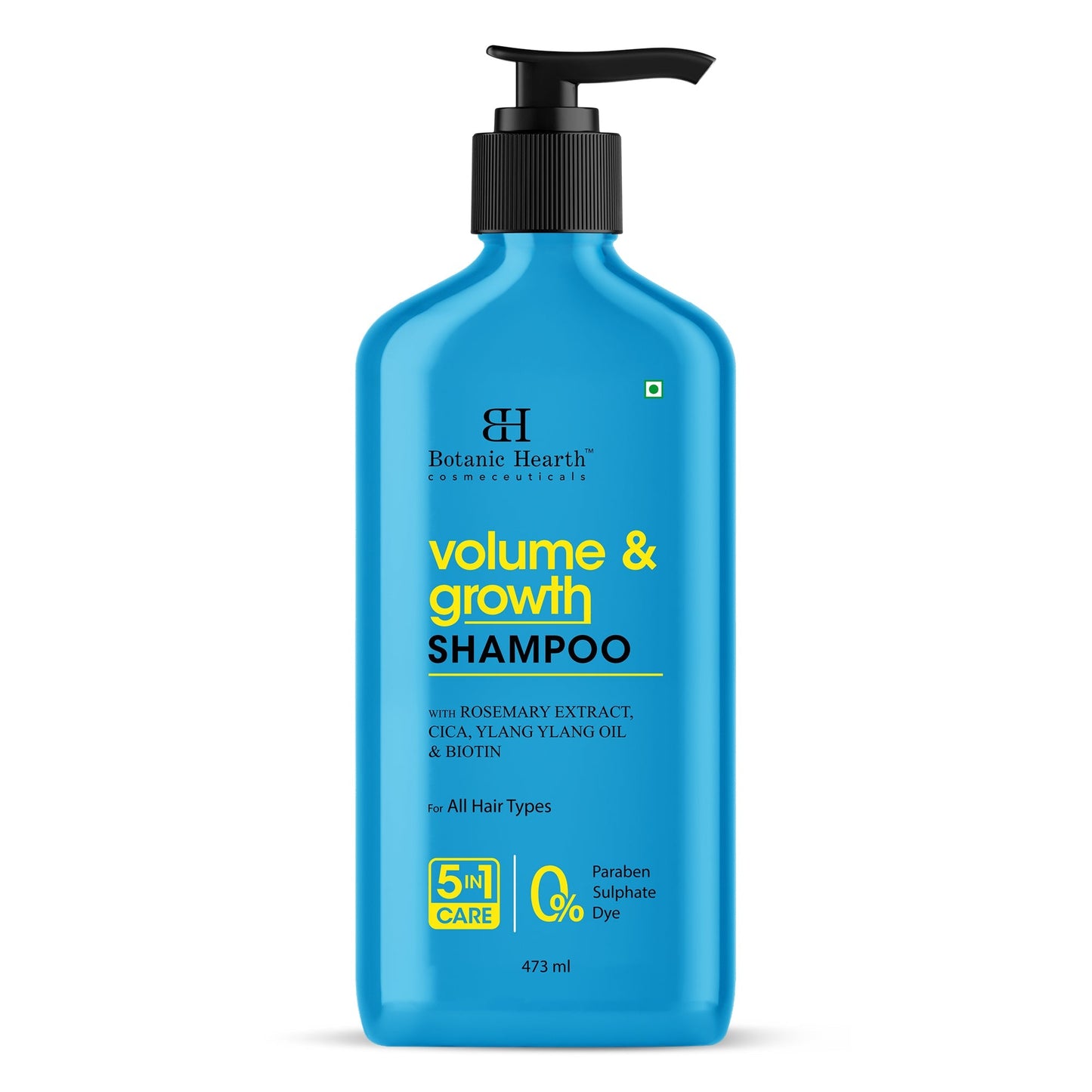 Botanic Hearth Volume & Growth Shampoo with blend of Rosemary & Cica