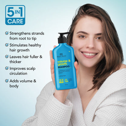 Botanic Hearth Volume & Growth Shampoo with blend of Rosemary & Cica