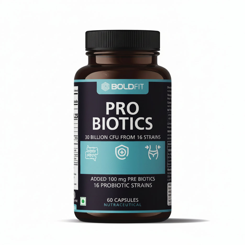 Boldfit Probiotics Supplement 30 Billion CFU for Men & Women