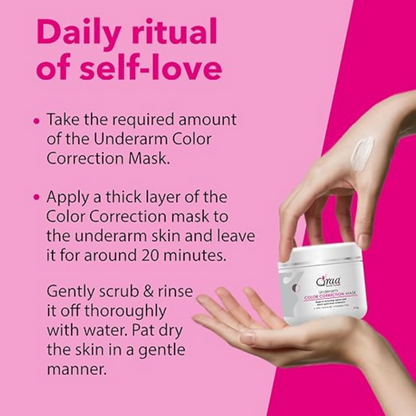 Qraa Underarm Brightening Color Correction Mask