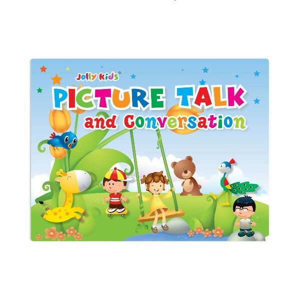 Jolly Kids Picture talk and Conversation Book for Kids| Age 2-6 Year