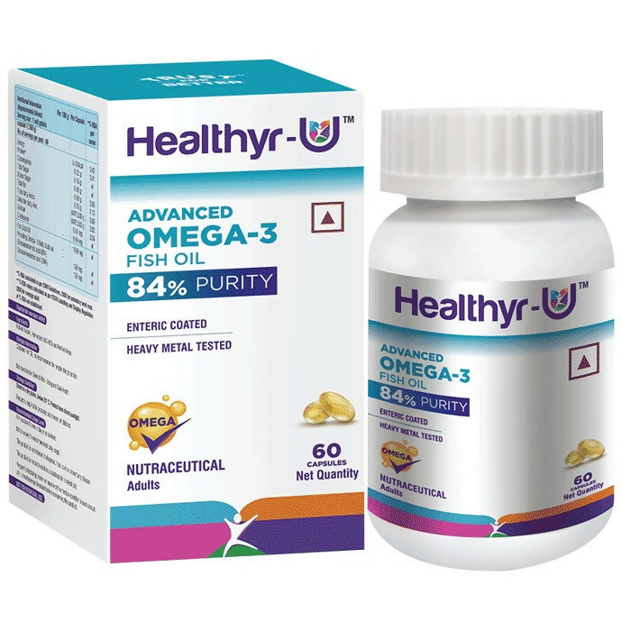Healthyr-U Advanced Omega 3 Fish Oil Capsules