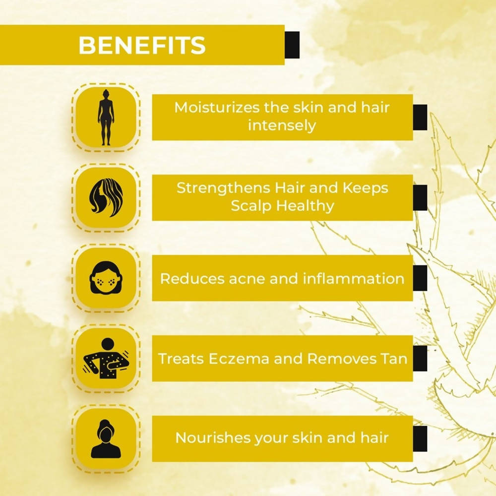 Ae Naturals Pure Aloevera Gel With Banana Extracts