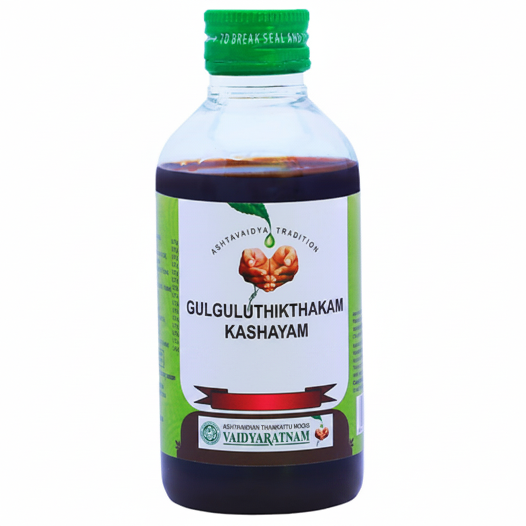 Vaidyaratnam Gulguluthikthakam Kashayam - 200 ml