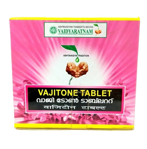Vaidyaratnam Vajitone Tablets - 100 Tabs