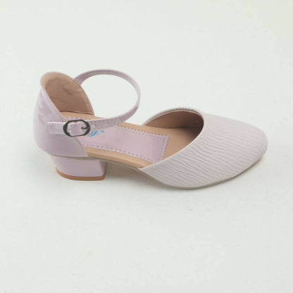 Tiny Bugs Girls Party Wear Ballerinas Heels - Purple