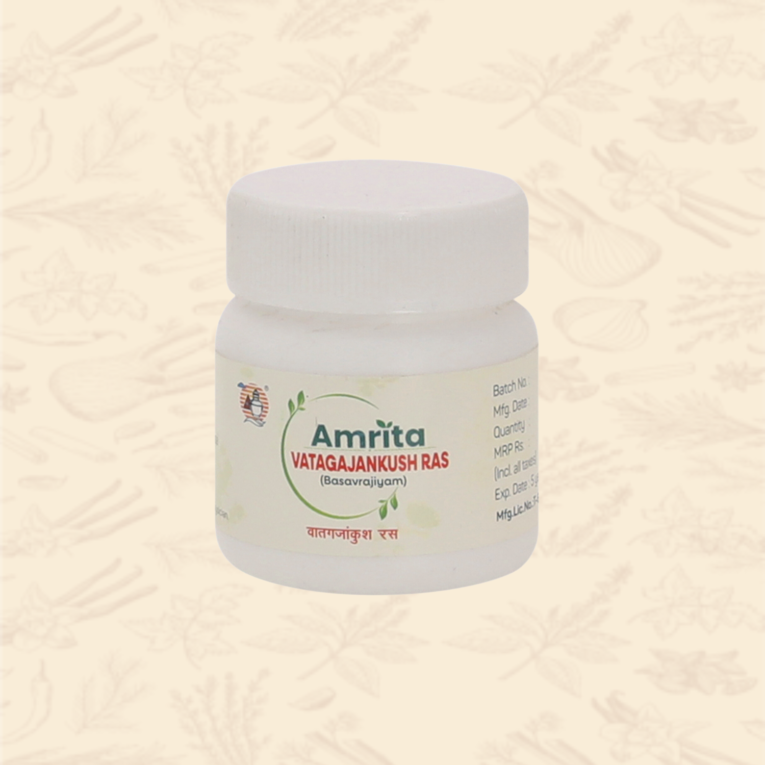 Amrita Vatagajankush Ras - 60 Tablets