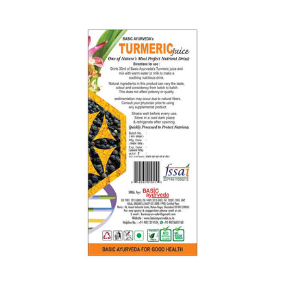 Basic Ayurveda Turmeric Juice - 500 ml