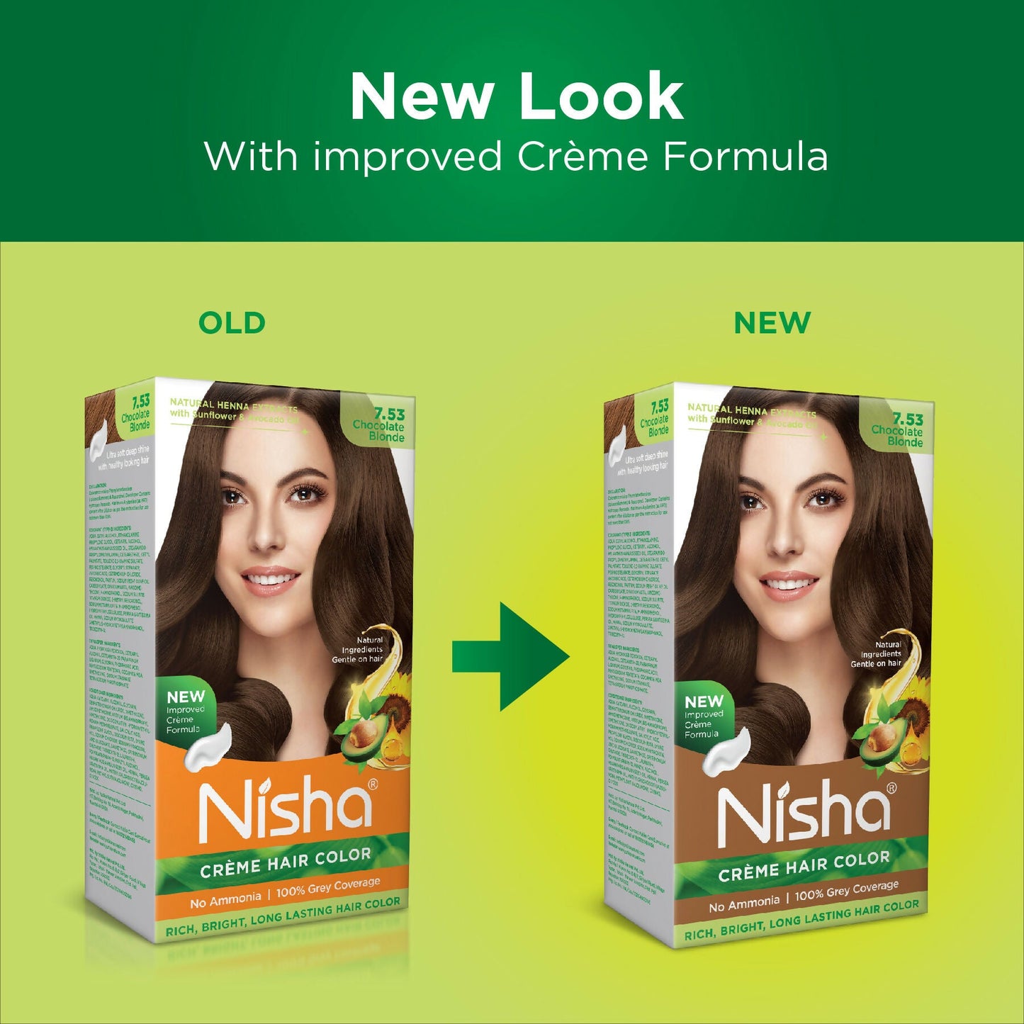 Nisha Creme Hair Color for Women - Chocolate Blonde