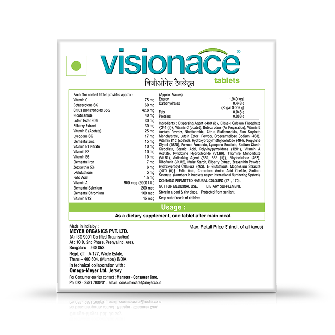 Vitabiotics Visionace - 30 tabs