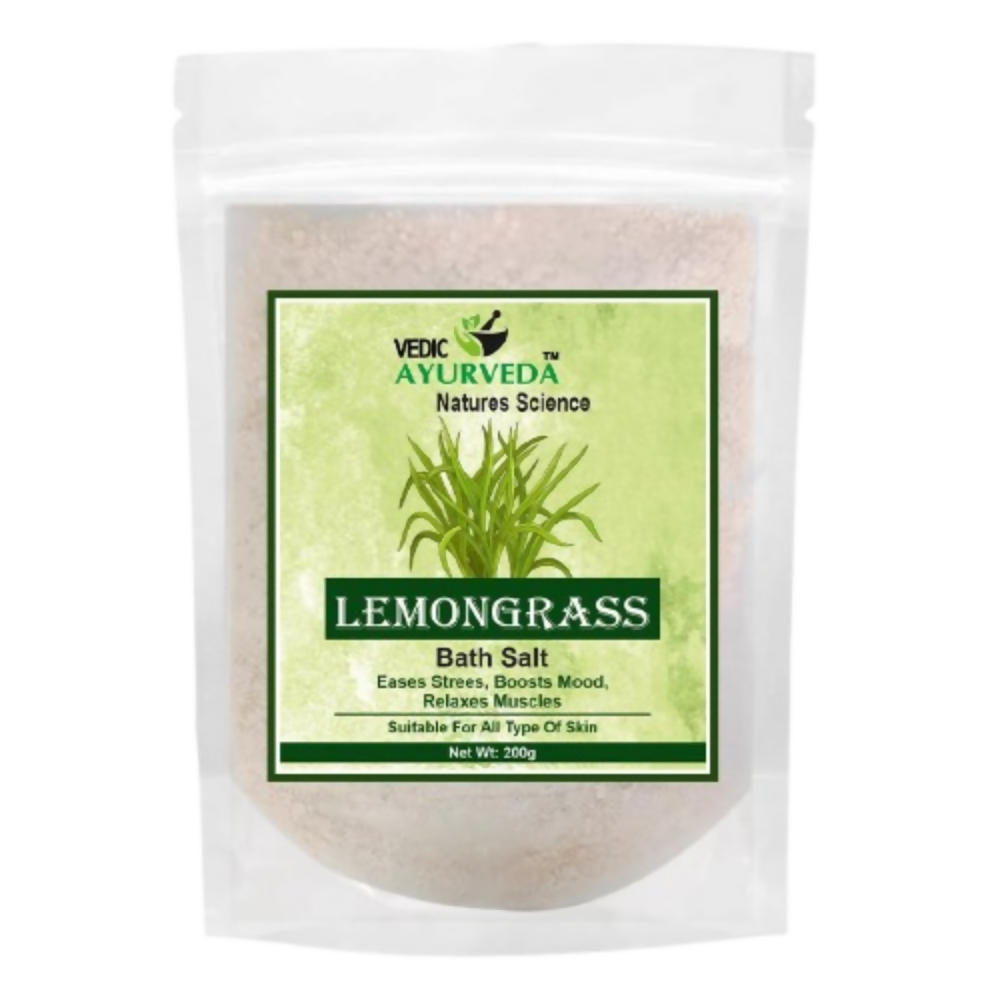 VedicAyurveda Lemongrass Bath Salt