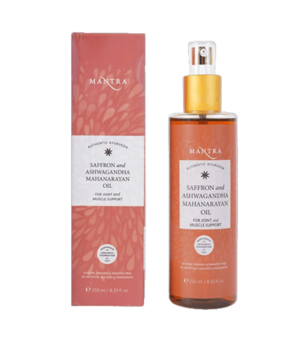 Mantra Herbal Saffron & Ashwagandha Mahanarayan Oil