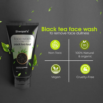 Sheopal's Black Tea Leaf Face Wash