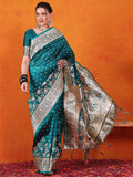 Sangria Woven Design Banarasi Saree