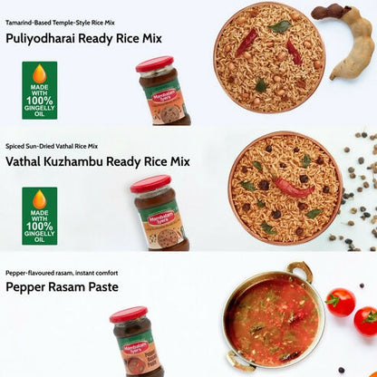 Mambalam Iyers Ready Rice Mix Combo