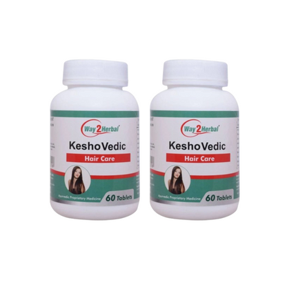 Way2herbal Kesho Vedic Hair Care Tablets