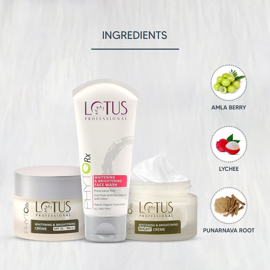 Lotus Professional Whitening & Brightening AM/PM Combo