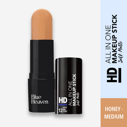 Blue Heaven HD All In One Make Up Stick - Honey Medium