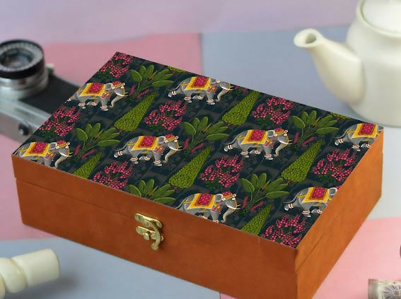 Collectibles India Wood Gift Box