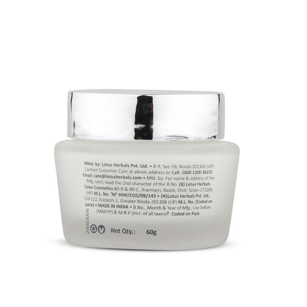 Lotus Herbals WhiteGlow Skin brightening Gel Creme SPF 25 PA+++ - 60 gms