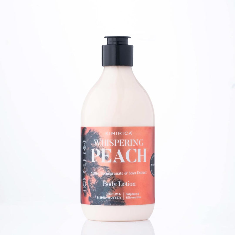 Kimirica Whispering Peach Silicone Free Body Lotion - 300 ml