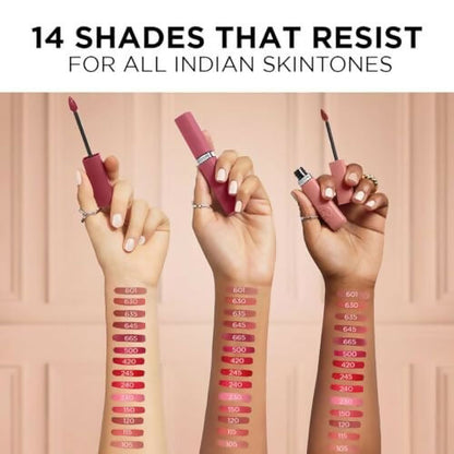 L'Oreal Paris Infallible Matte Resistance Liquid Lipstick - 665 First Move
