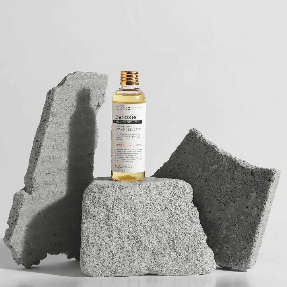 Detoxie Calming & Anti-Fatigue Body Massage Oil - 100 ml