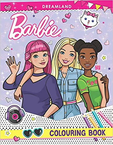 Dreamland Barbie Colouring Book
