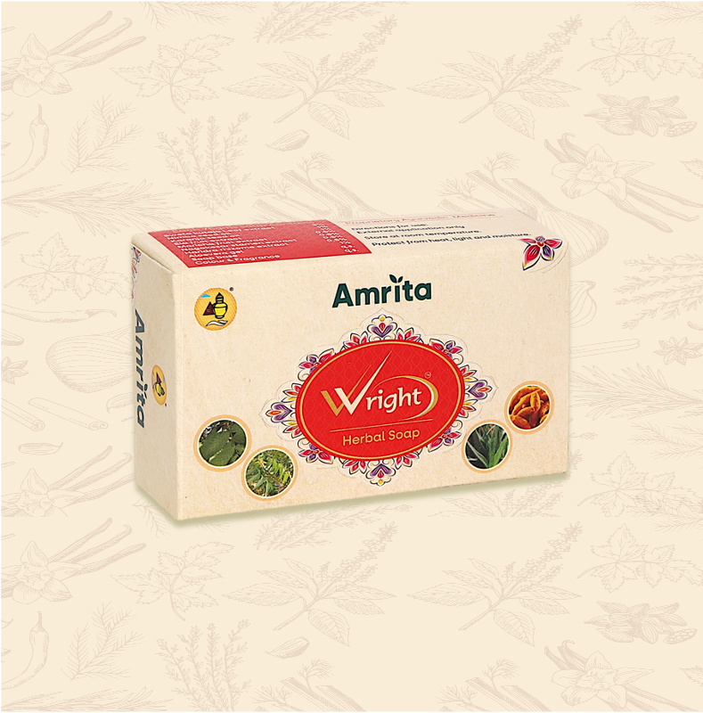 Amrita Wright Herbal Soap - 75 gms