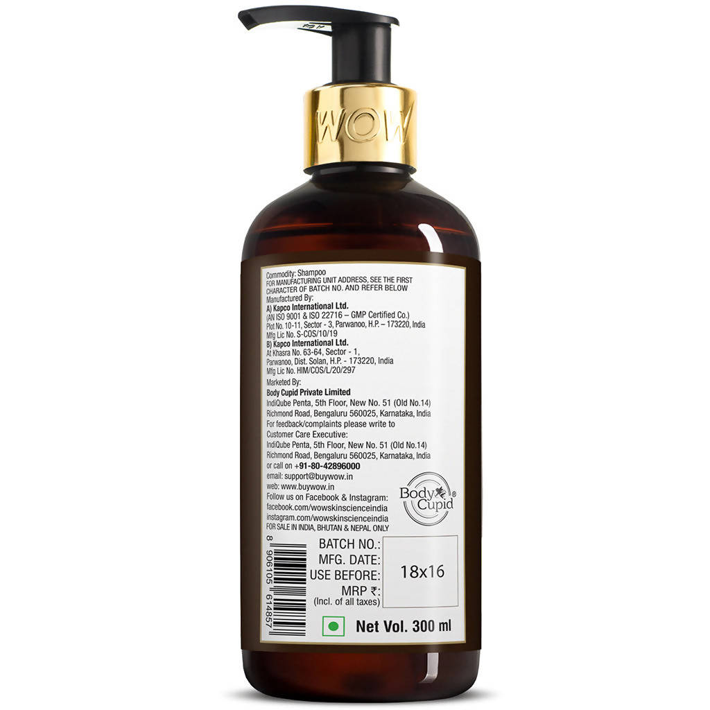 Wow Skin Science Active 10 in 1 Shampoo - 300 ml