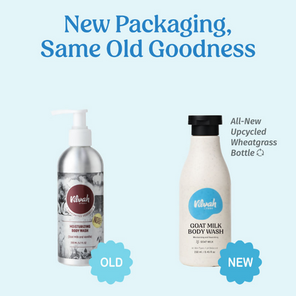 Vilvah Store Goat Milk Body Wash For Deep Cleansing