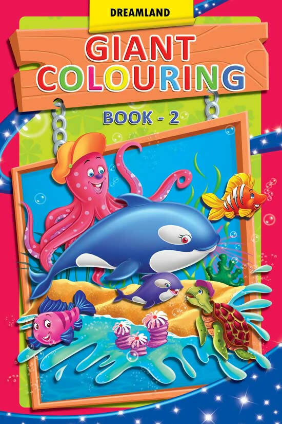 Dreamland Giant Colouring Book - 2