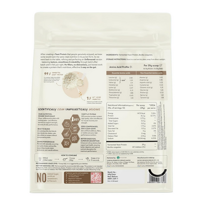 Happy Cultures 31g Unflavoured Yeast Protein Isolate